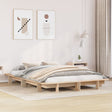 Bed Frame Without Mattress Super King Solid Wood Pine
