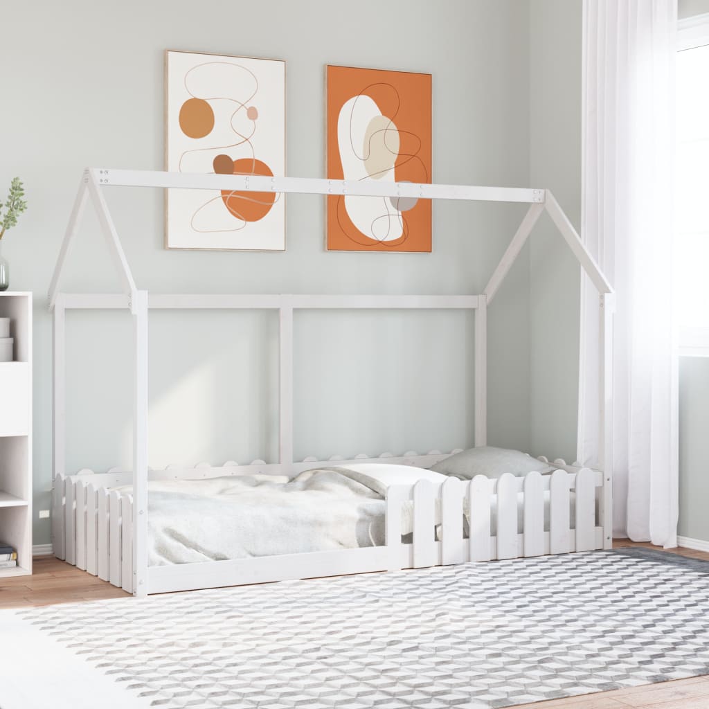 Kids' House Bed Frame Without Mattress