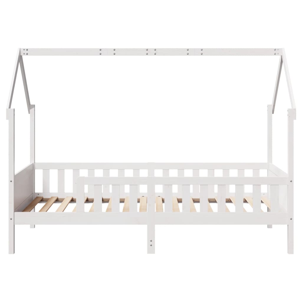 Kids' House Bed Frame Without Mattress Pine