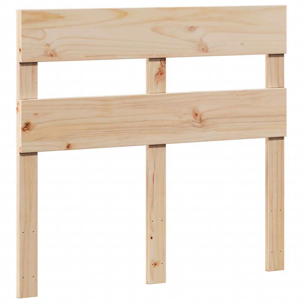 Bed Frame Without Mattress Solid Wood Pine