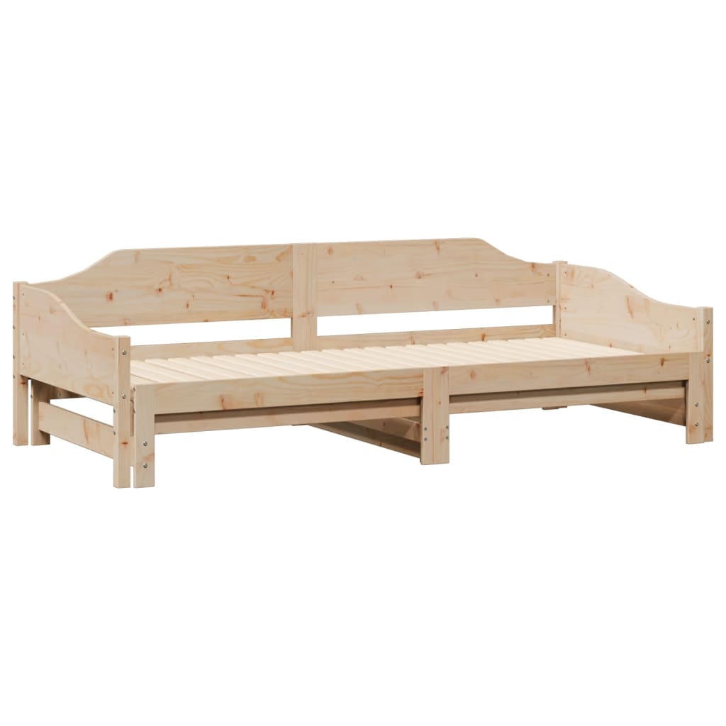 Daybed With Trundle Without Mattress Solid Wood