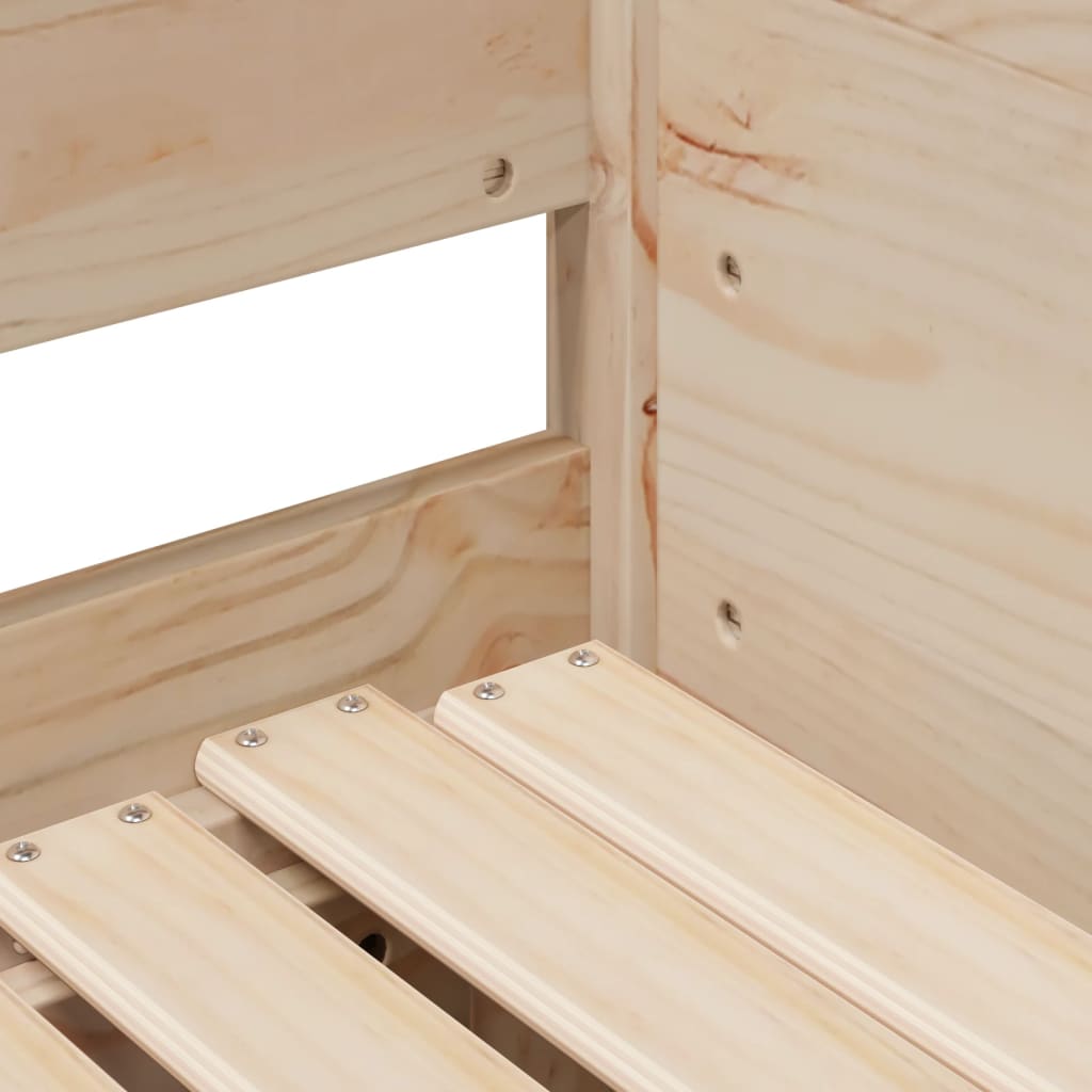 Daybed With Trundle Without Mattress Solid Wood