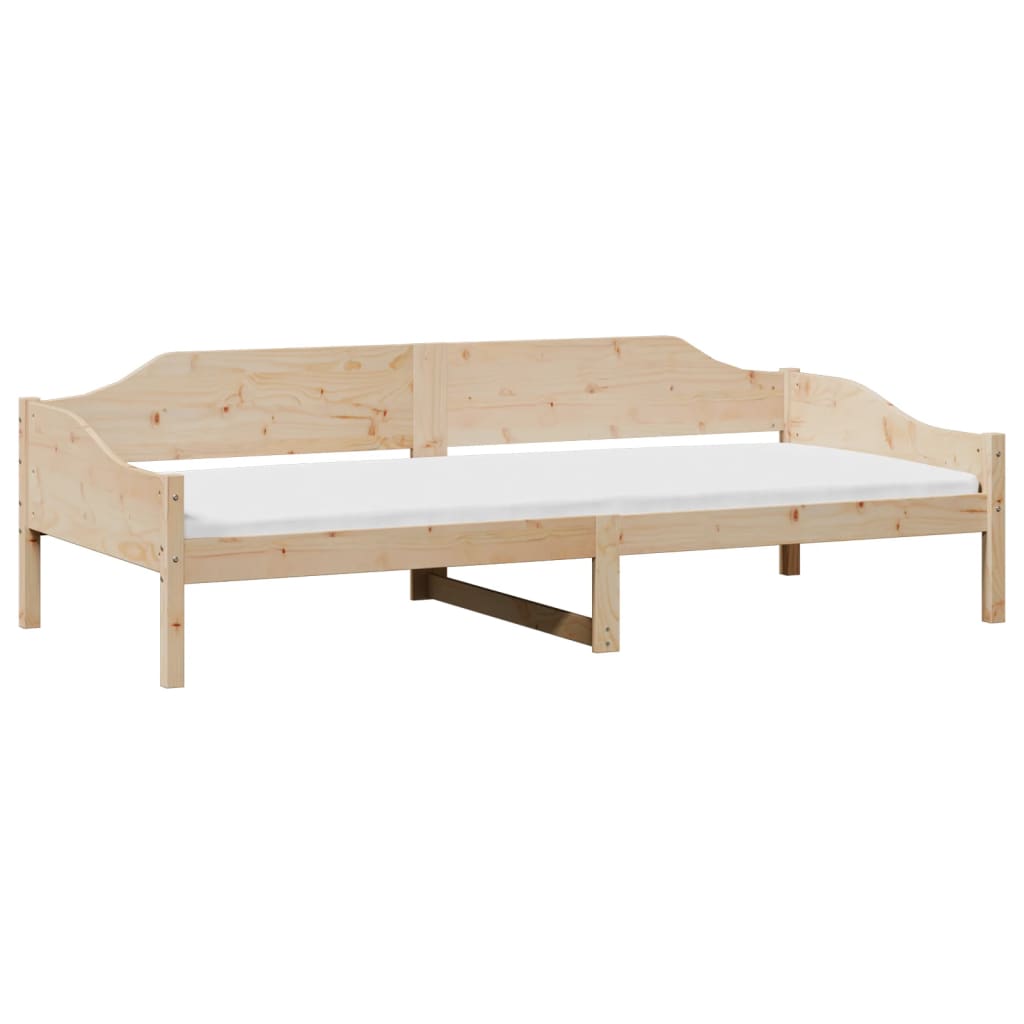 Bed Frame Without Mattress Solid Wood Pine