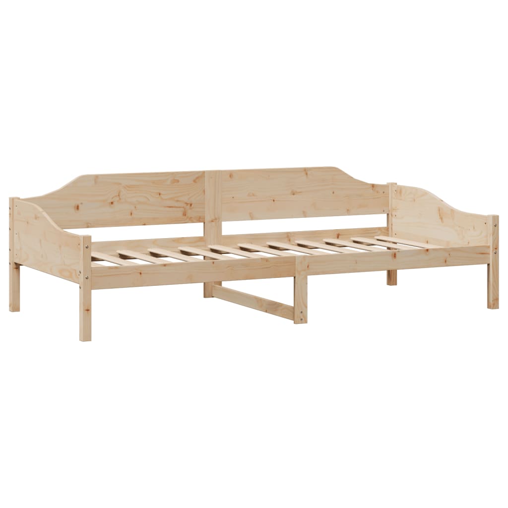 Bed Frame Without Mattress Solid Wood Pine