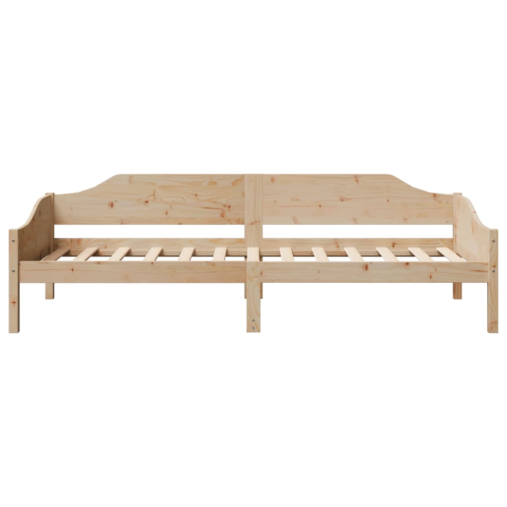 Bed Frame Without Mattress Solid Wood Pine