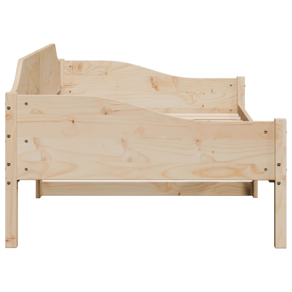 Bed Frame Without Mattress Solid Wood Pine