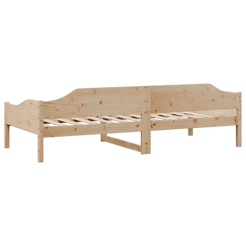 Bed Frame Without Mattress Solid Wood Pine