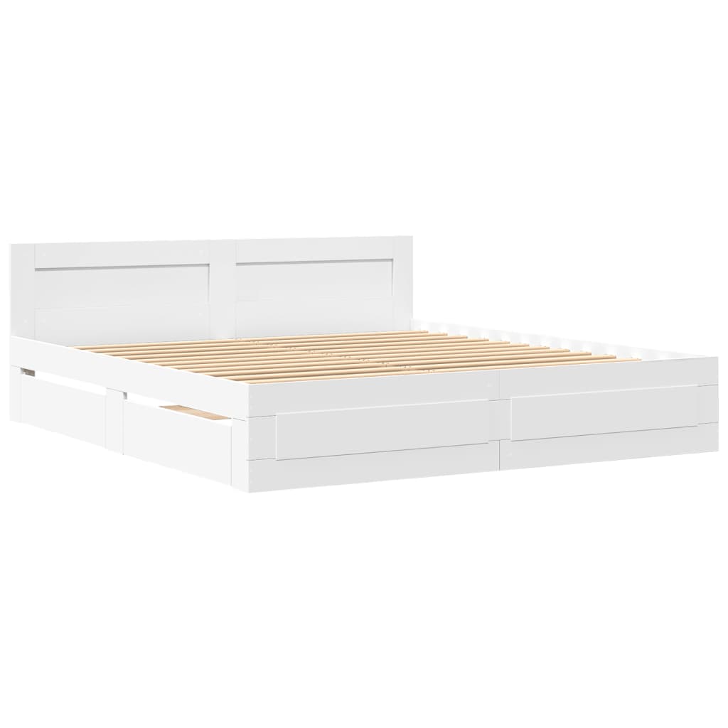 Bed Frame With Headboard Without Mattress