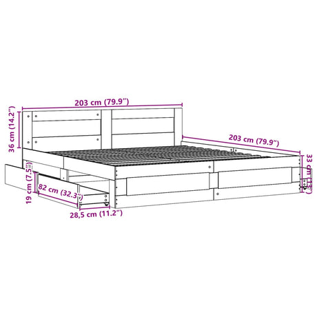 Bed Frame With Headboard Without Mattress