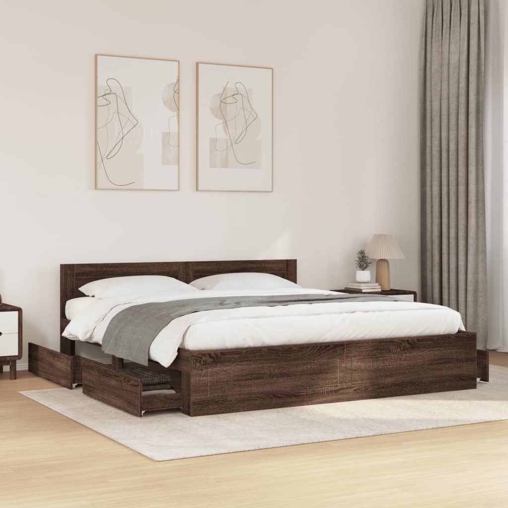 Bed Frame With Headboard Without Mattress