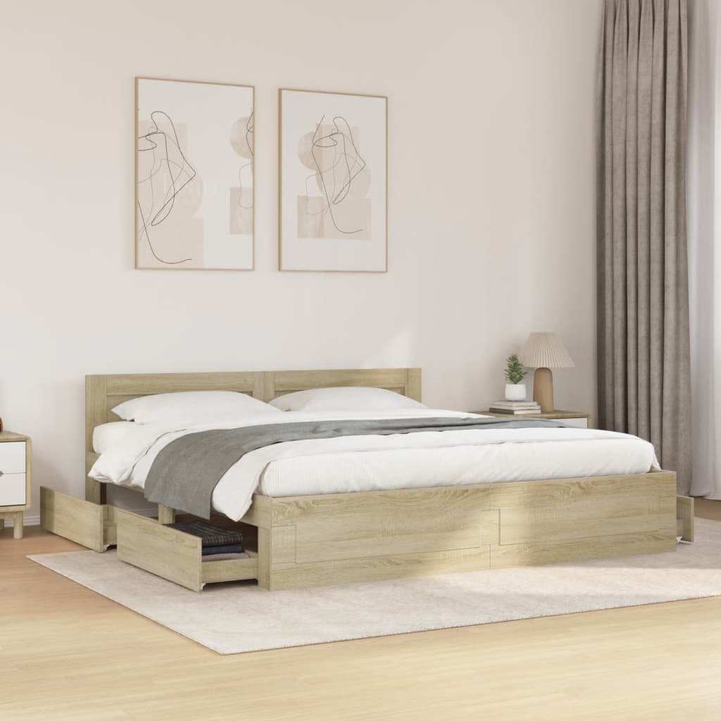 Bed Frame With Headboard Without Mattress