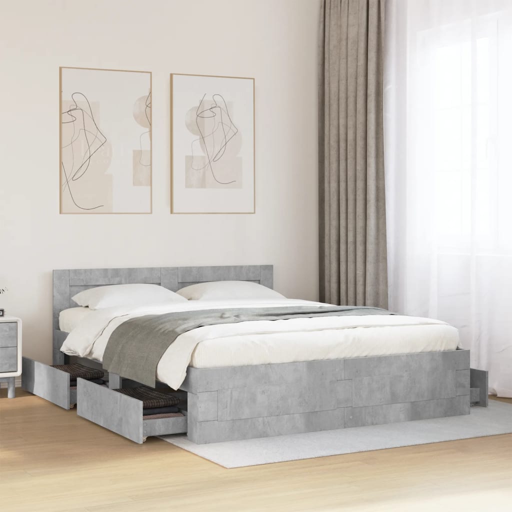 Bed Frame With Headboard Without Mattress