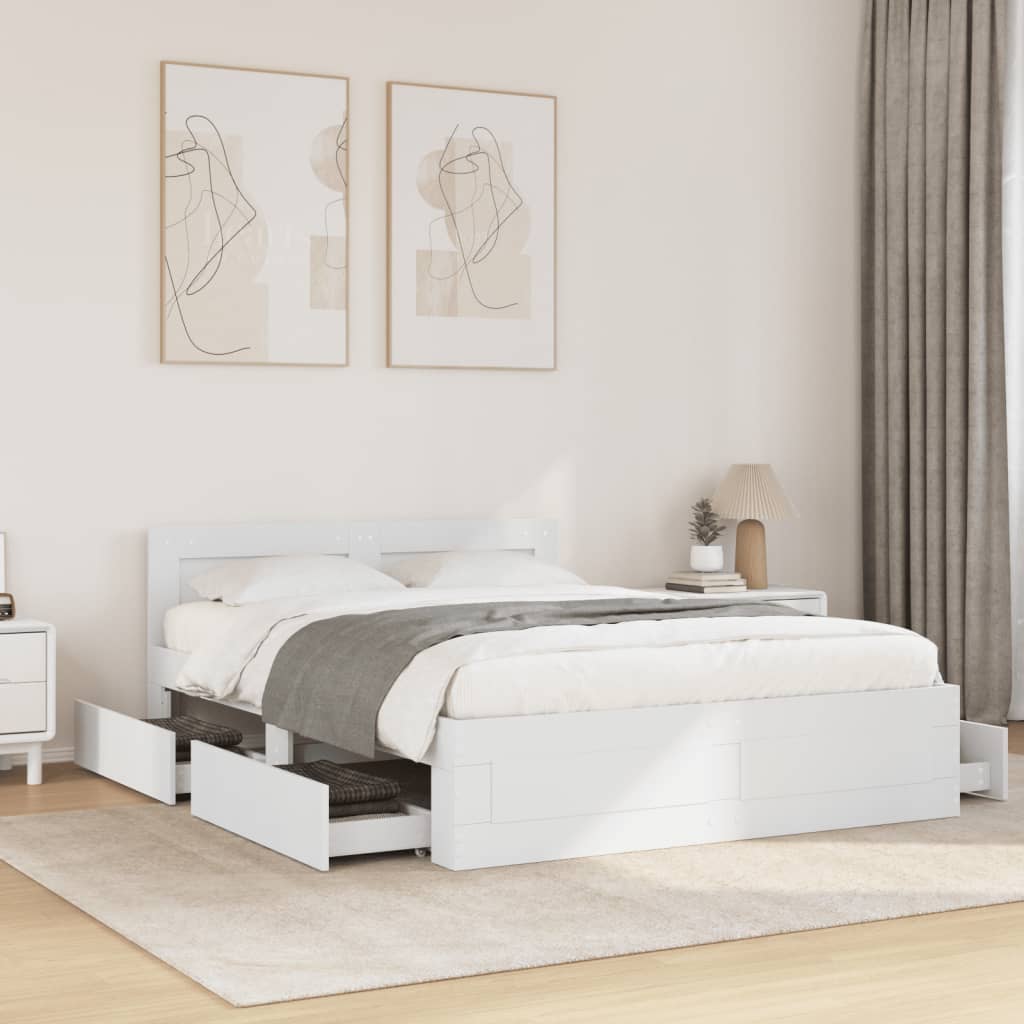 Bed Frame With Headboard Without Mattress
