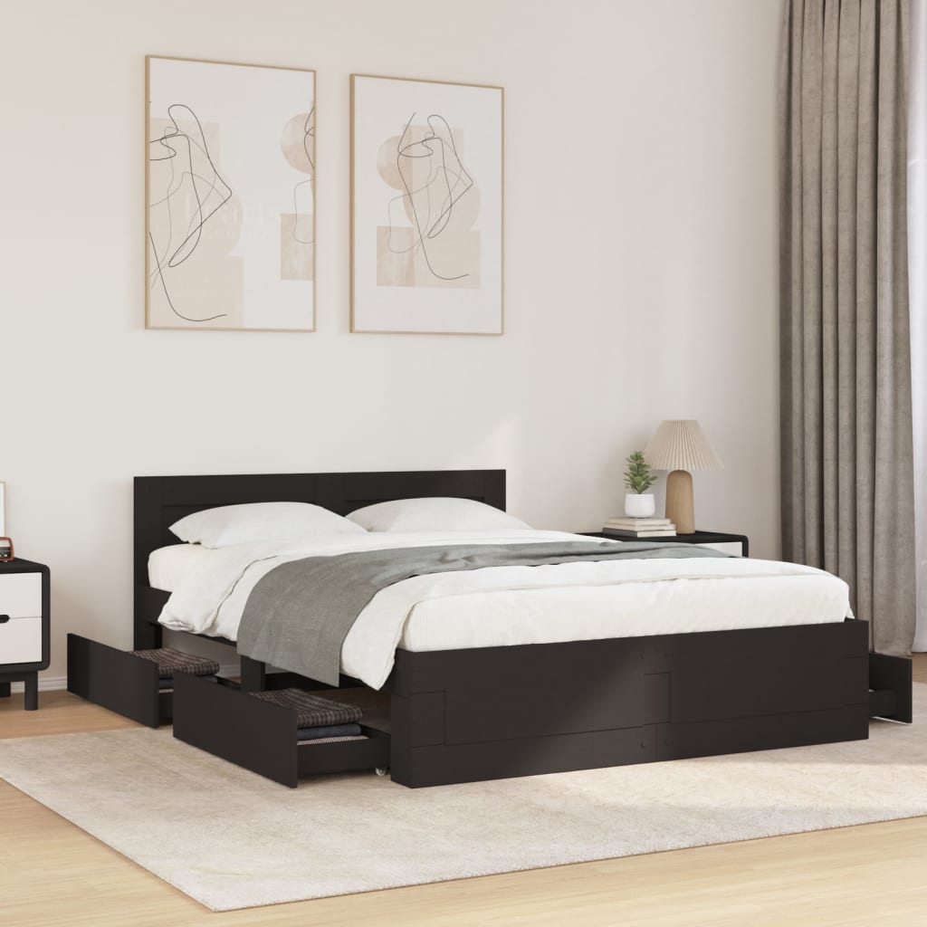 Bed Frame With Headboard Without Mattress