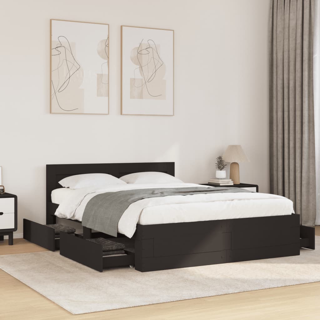 Bed Frame With Headboard Without Mattress