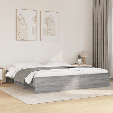 Bed Frame Without Mattress Engineered Wood