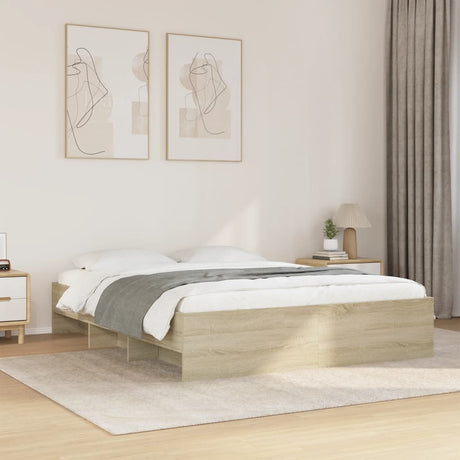 Bed Frame Without Mattress Engineered Wood