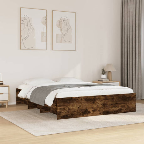 Bed Frame Without Mattress Engineered Wood