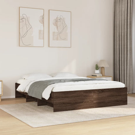 Bed Frame Without Mattress Engineered Wood