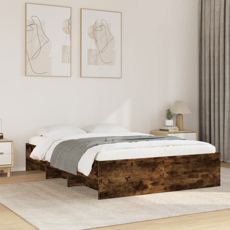 Bed Frame Without Mattress Engineered Wood