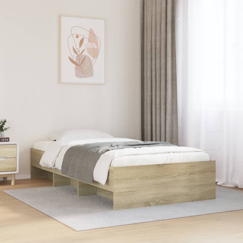 Bed Frame Without Mattress Engineered Wood