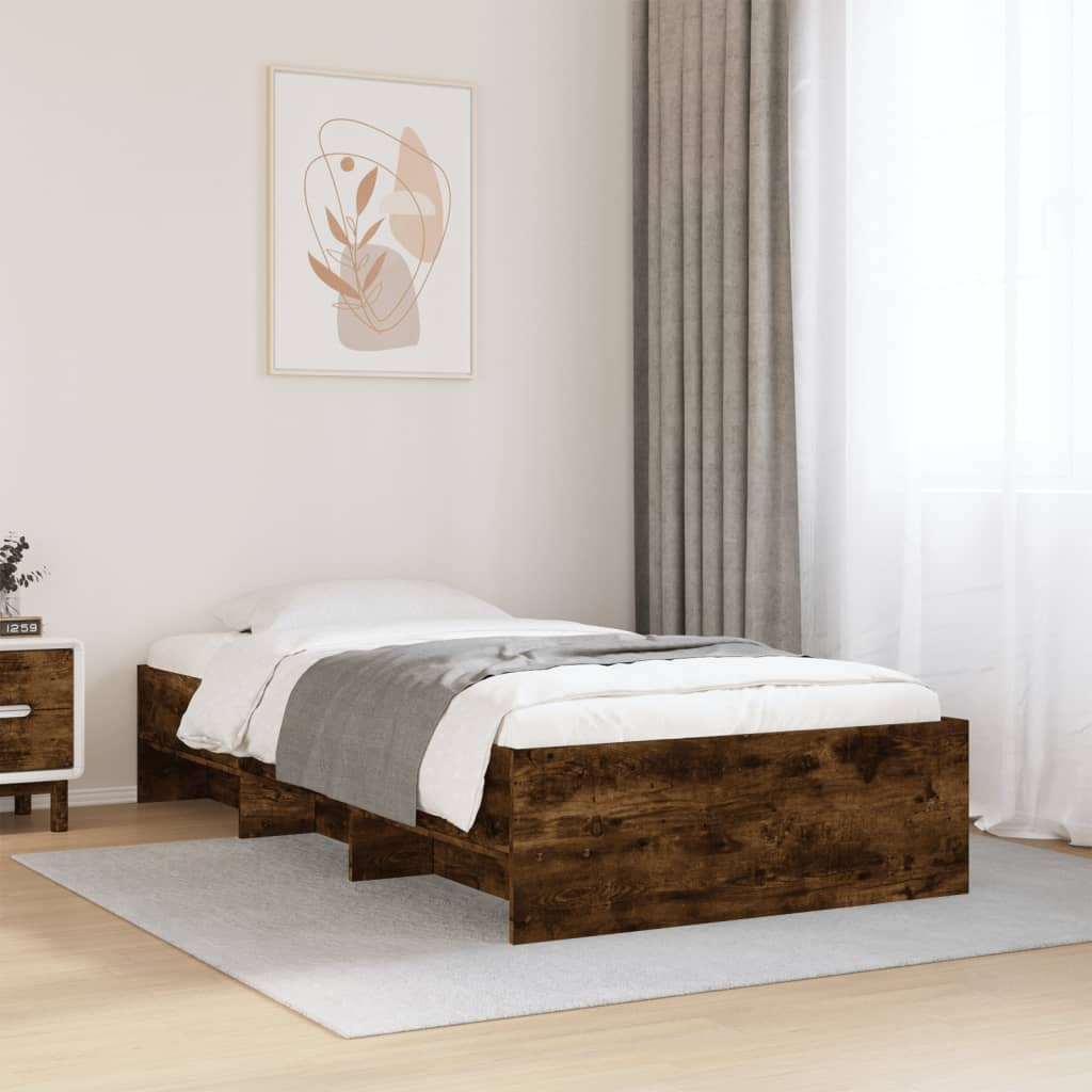 Bed Frame Without Mattress Engineered Wood