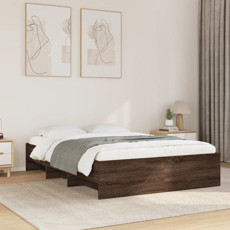 Bed Frame Without Mattress Engineered Wood
