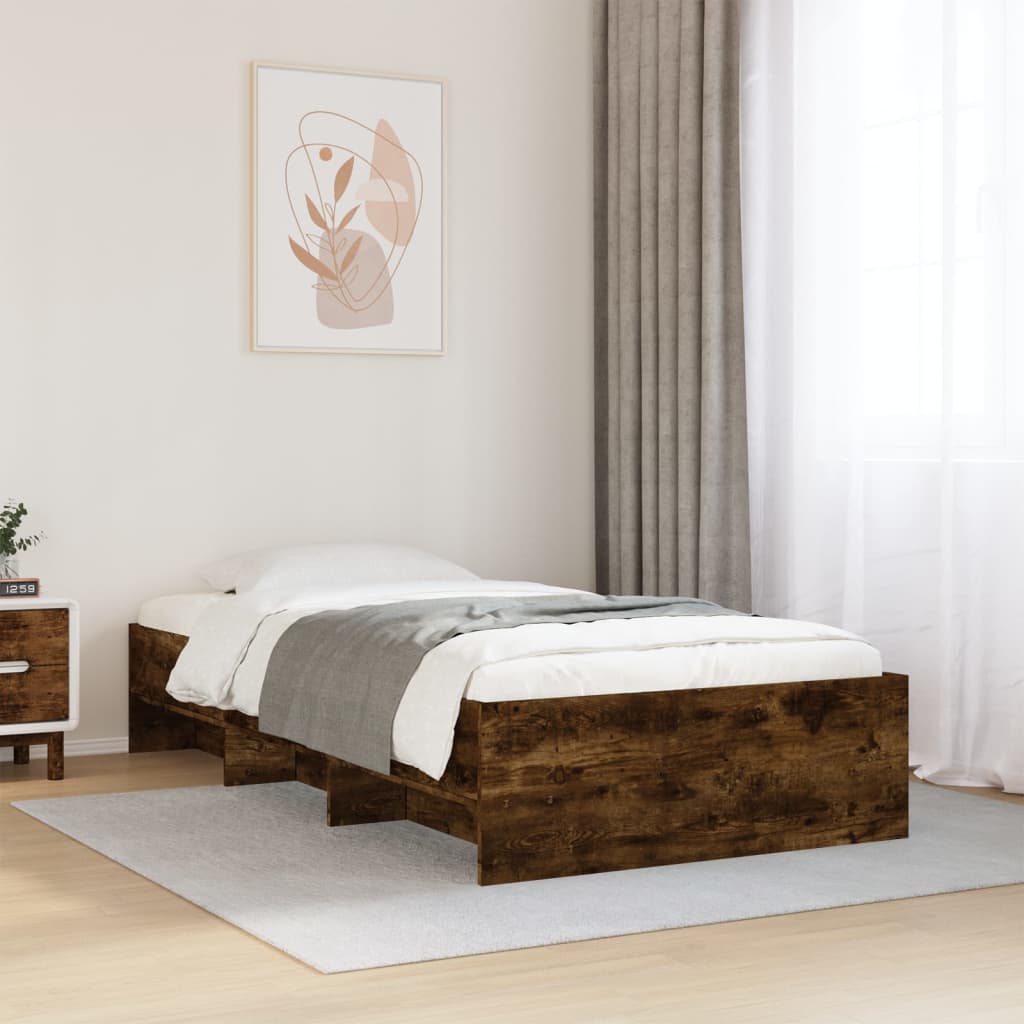 Bed Frame Without Mattress Engineered Wood