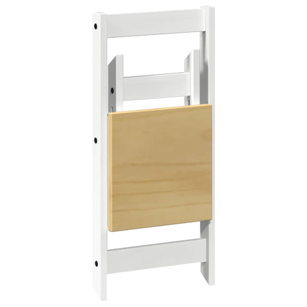 5 Piece Butterfly Dining Set Corona Foldable Pinewood