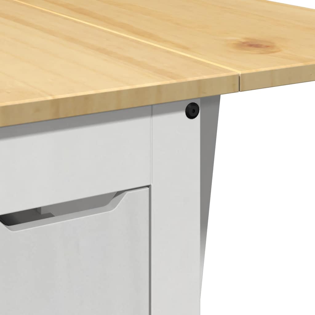 5 Piece Butterfly Dining Set Corona Foldable Pinewood