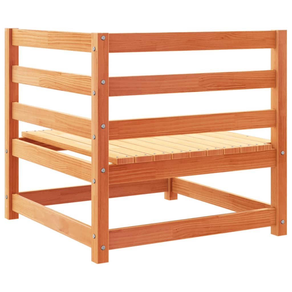 7 Piece Garden Sofa Set Solid Wood Pine