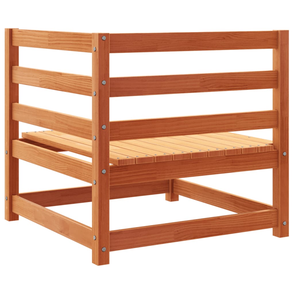 5 Piece Garden Sofa Set Solid Wood Pine