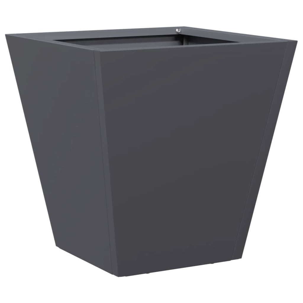 Garden Planters Anthracite 2 Pcs Steel