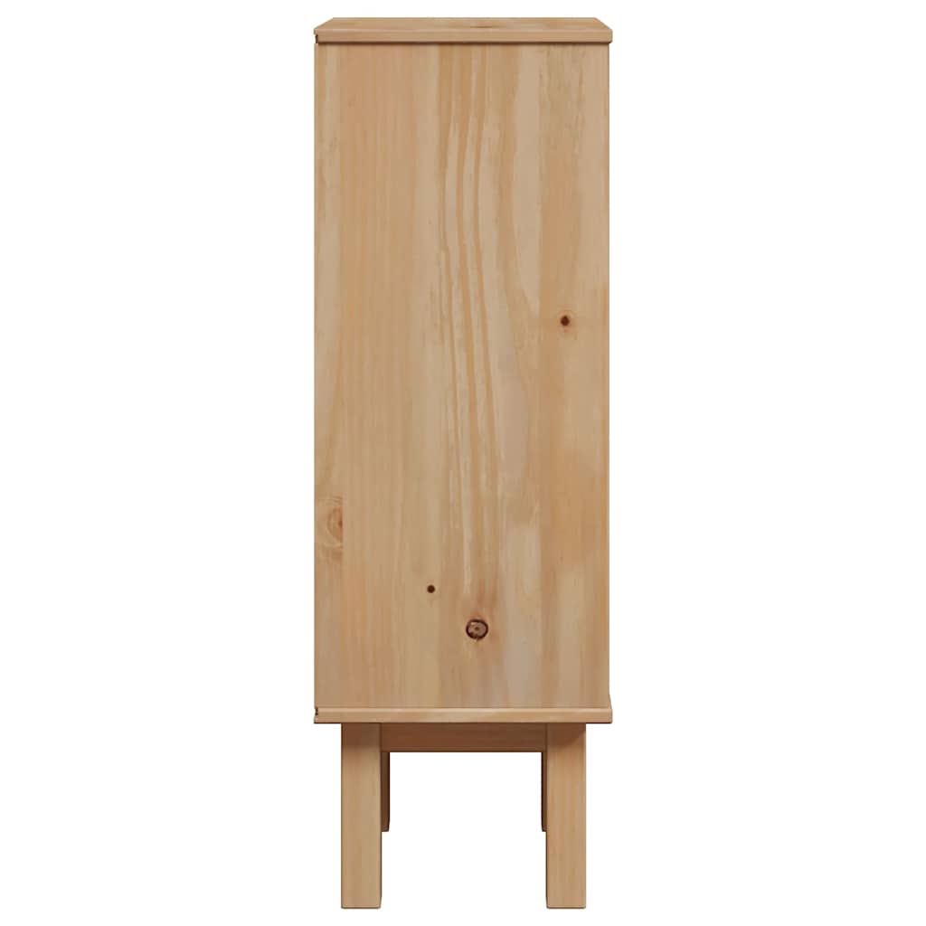Bathroom Cabinet Otta 35X30X90 Cm Solid Wood Pine