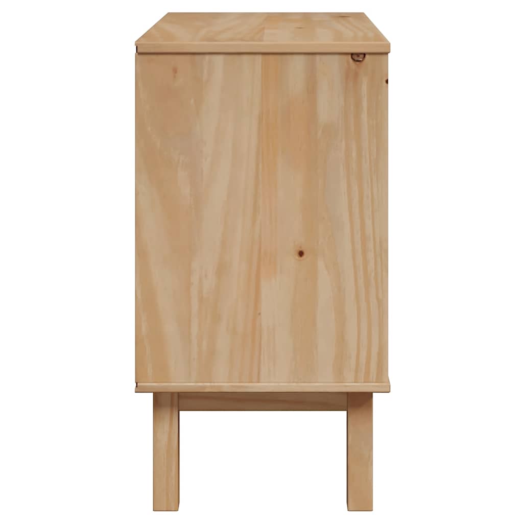 Hallway Cabinet Otta 75X40X75 Cm Solid Wood Pine