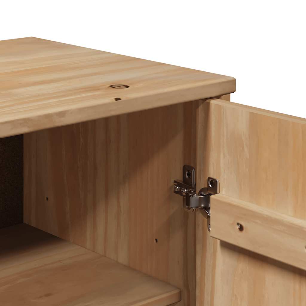 Hallway Cabinet Otta 75X40X75 Cm Solid Wood Pine