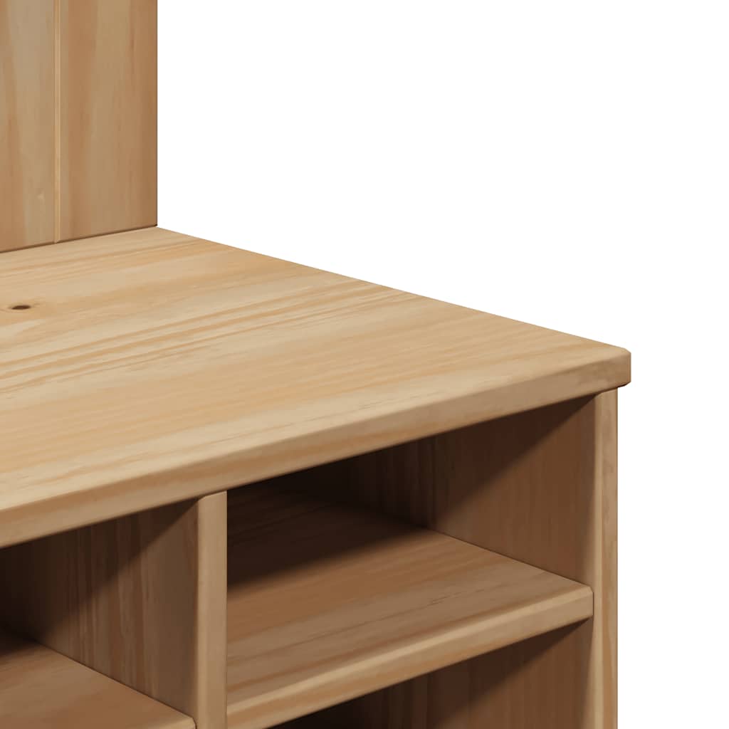 Hall Unit Otta 50X40X160 Cm Solid Wood Pine