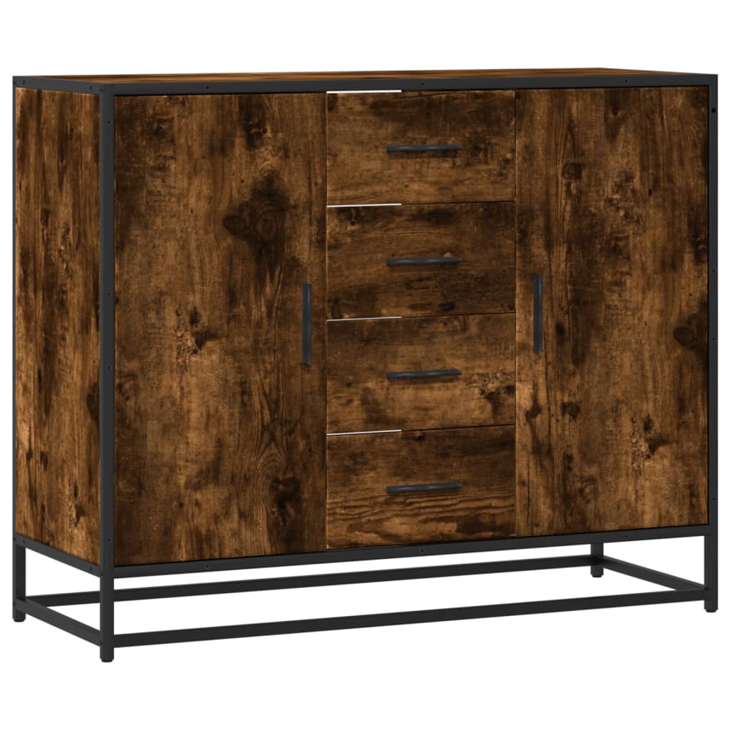 Sideboard 92X35X76 Cm Engineered Wood