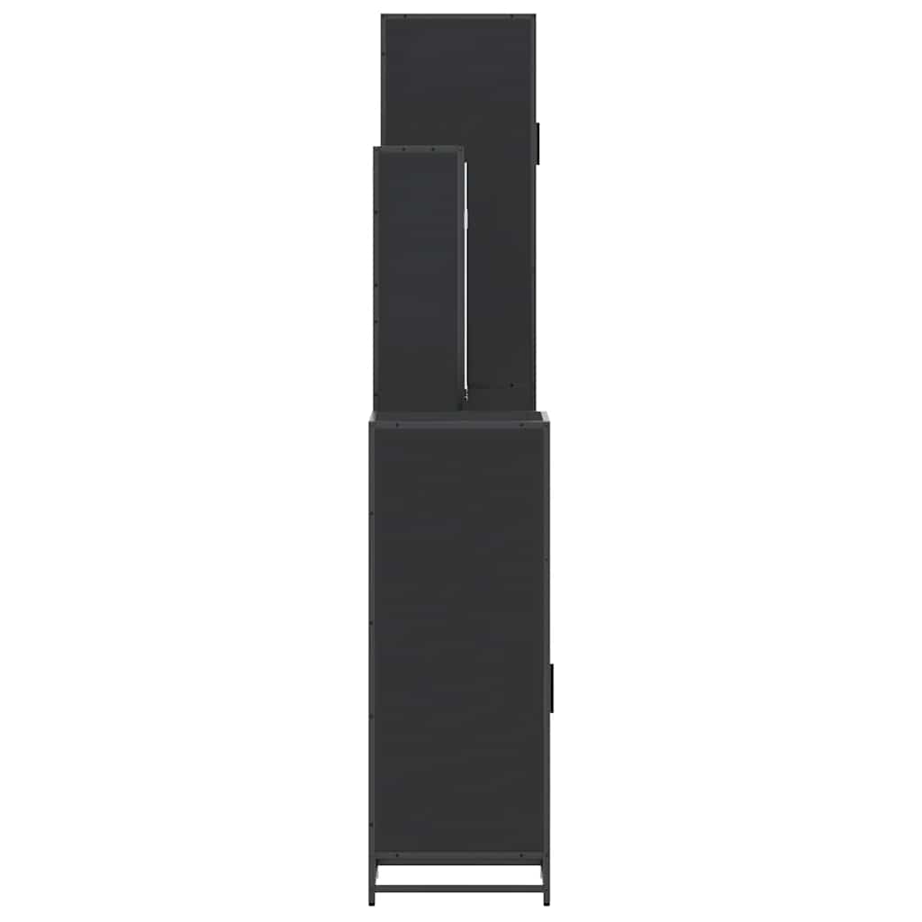 4 Piece Bathroom Furniture Set Engineered Wood