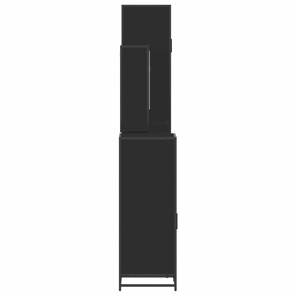 4 Piece Bathroom Furniture Set Engineered Wood