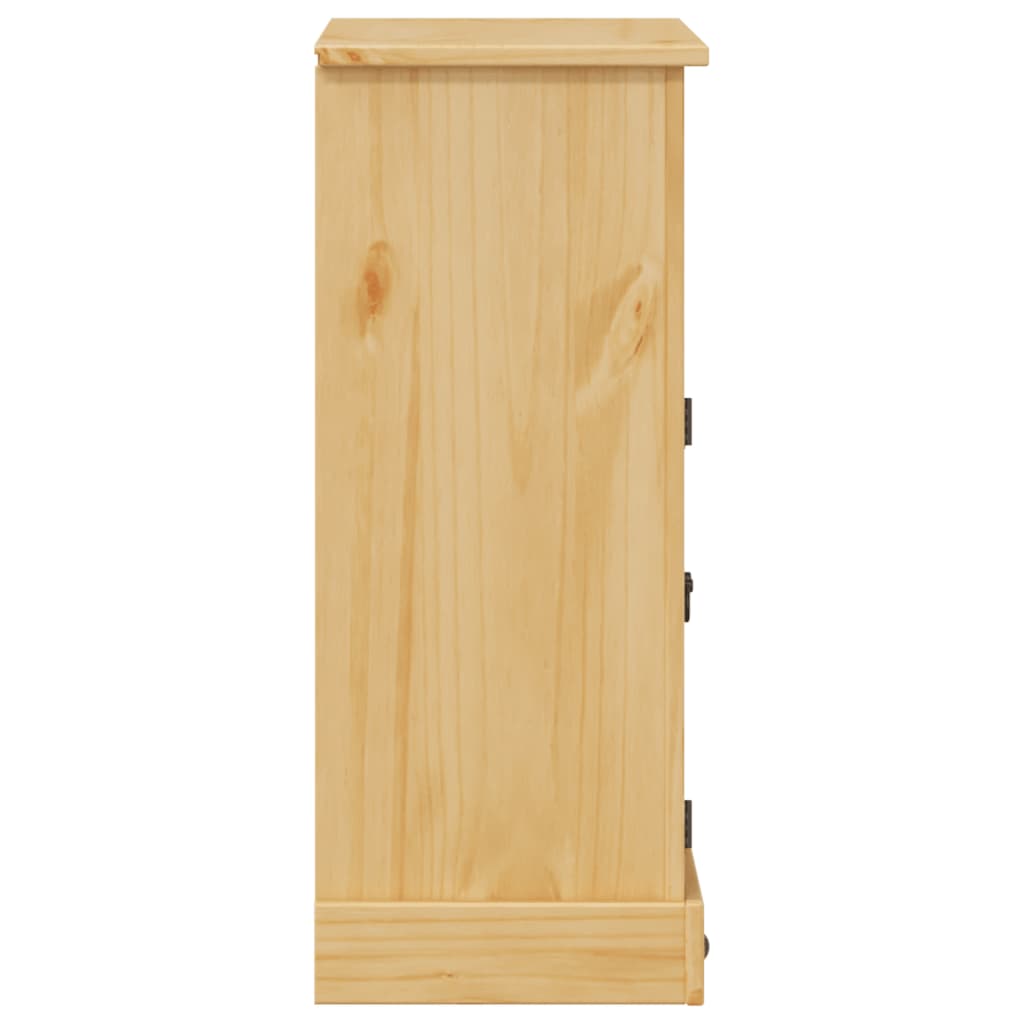 Bathroom Cabinet Corona 70X33X80 Cm Solid Wood Pine