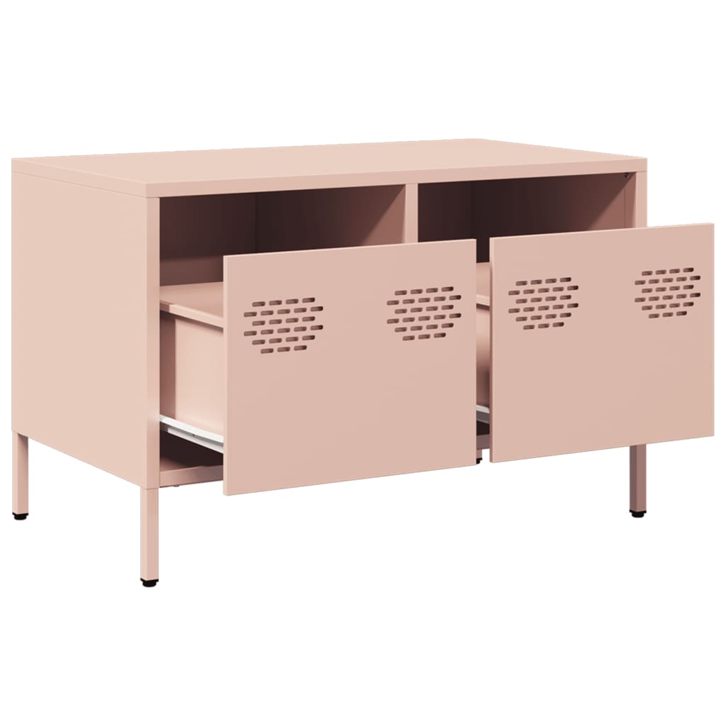 Tv Cabinet 68X39X43.5 Cm Cold-Rolled Steel
