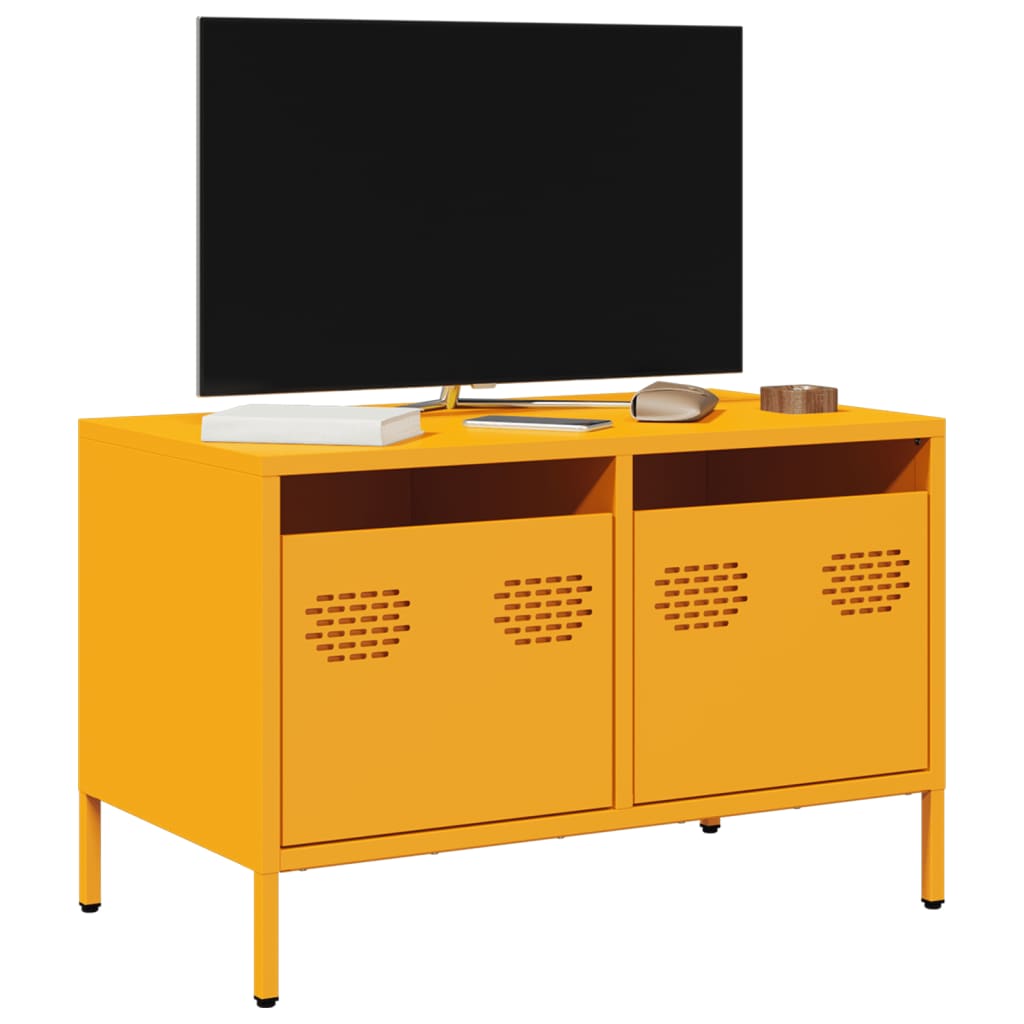 Tv Cabinet 68X39X43.5 Cm Cold-Rolled Steel