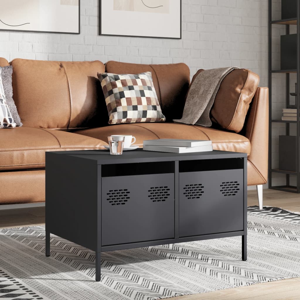 Tv Cabinet 68X50X43.5 Cm Cold-Rolled Steel