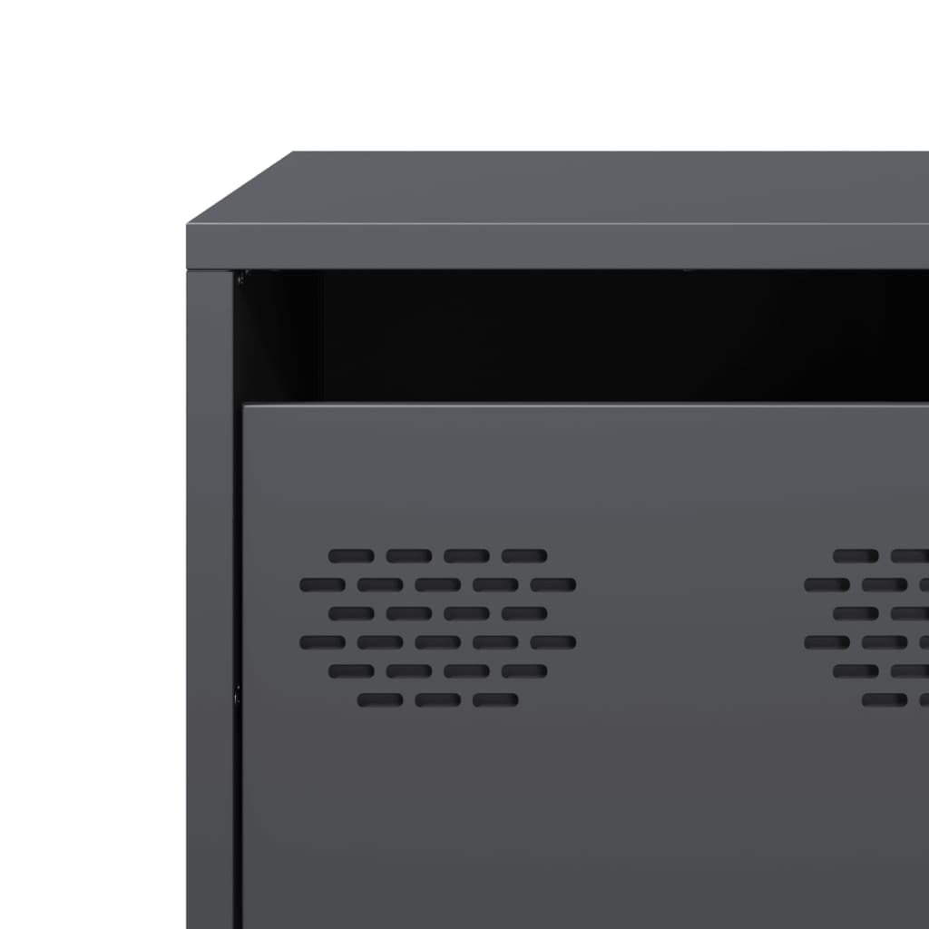 Tv Cabinet 68X50X43.5 Cm Cold-Rolled Steel