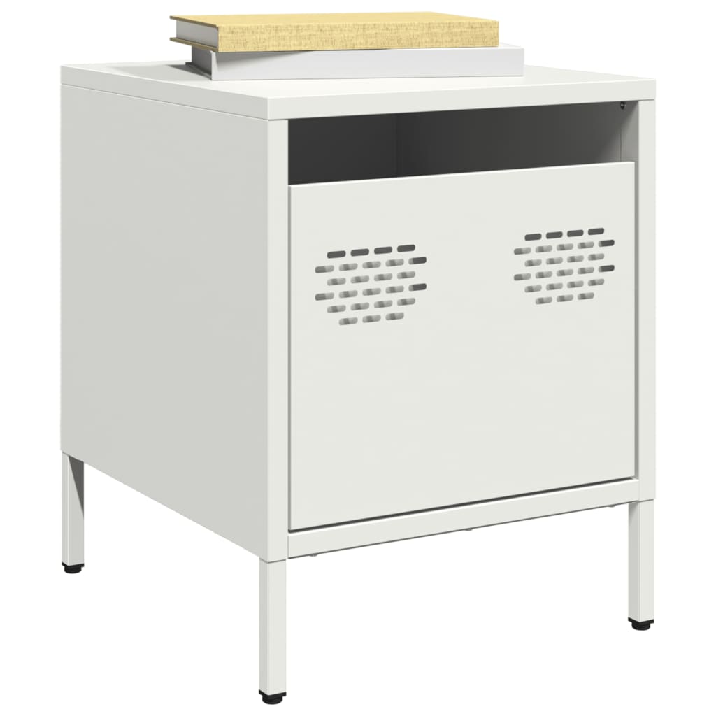 Bedside Cabinets 2 Pcs 35X39X43.5 Cm Steel