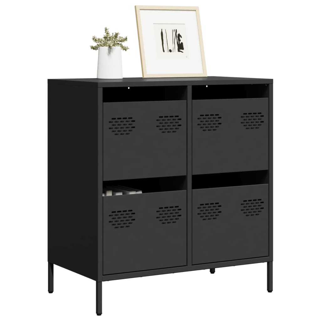 Sideboard 68X39X73.5 Cm Cold-Rolled Steel
