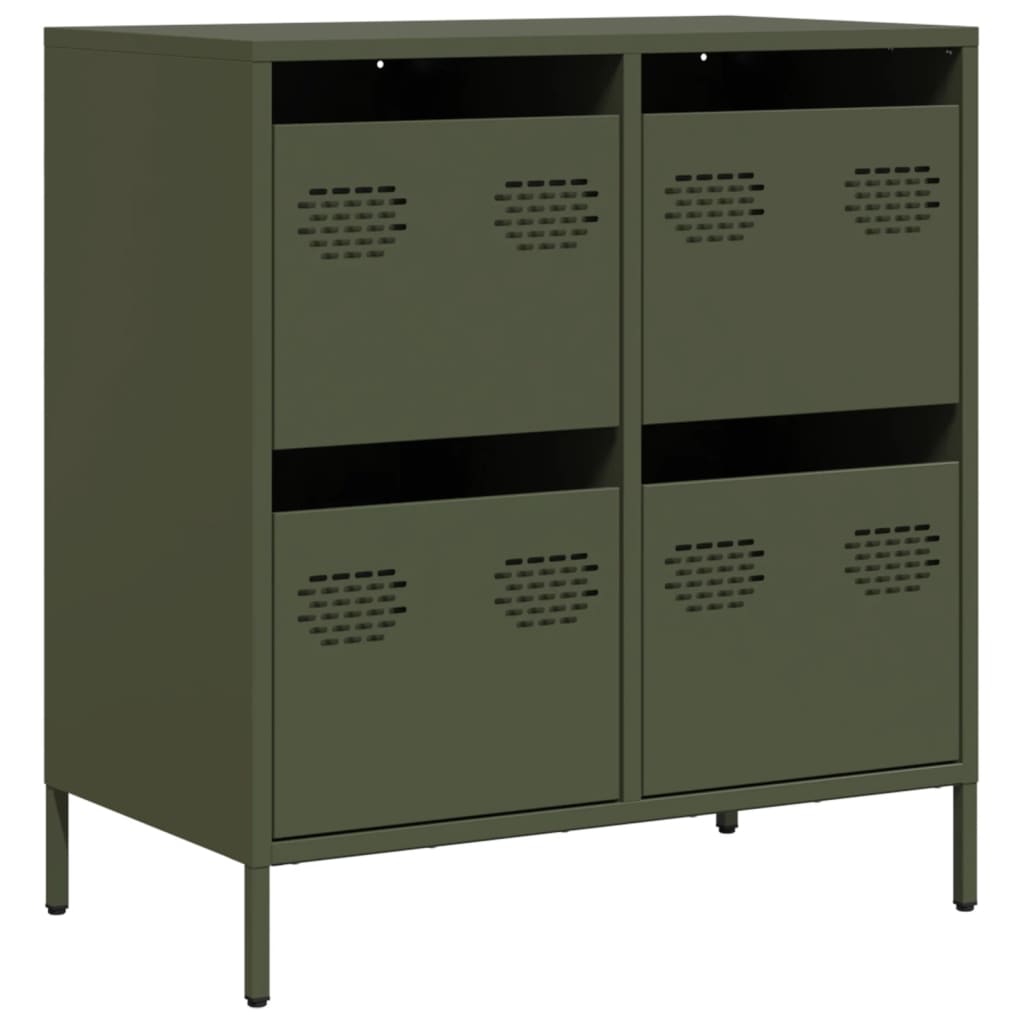 Sideboard 68X39X73.5 Cm Cold-Rolled Steel