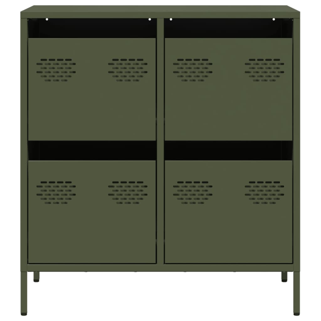 Sideboard 68X39X73.5 Cm Cold-Rolled Steel