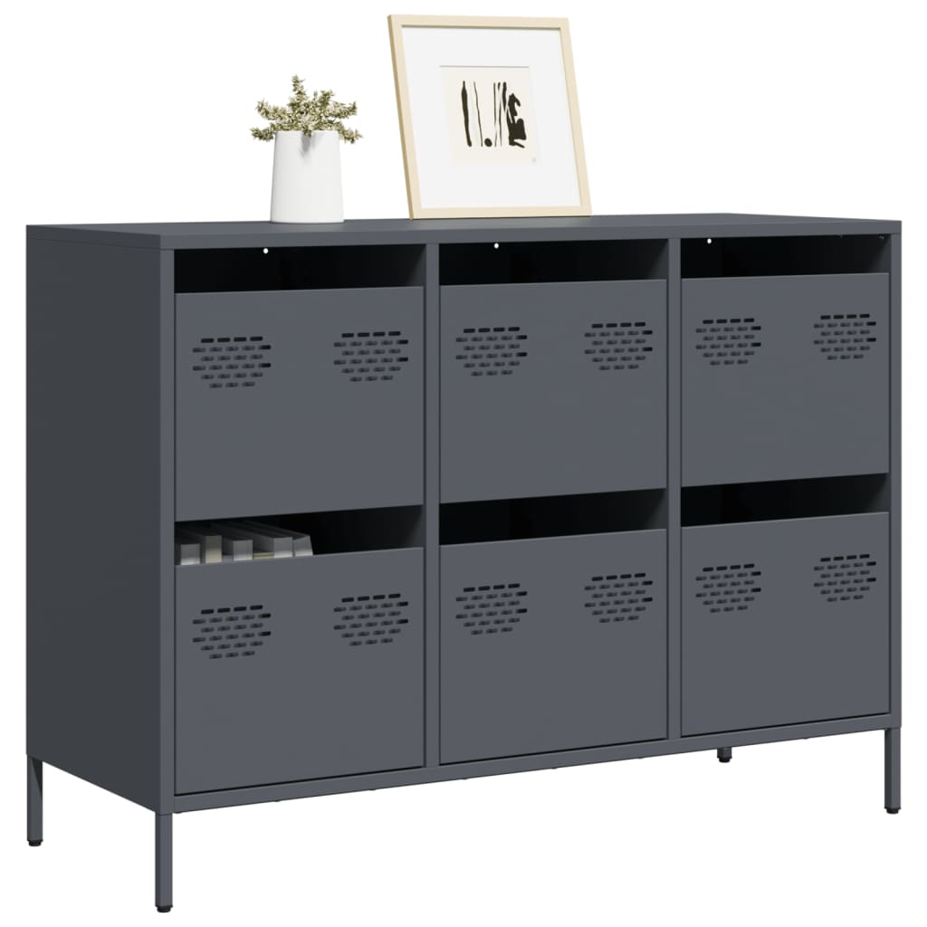 Sideboard 68X39X73.5 Cm Cold-Rolled Steel
